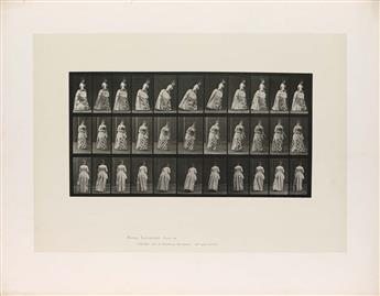 EADWEARD MUYBRIDGE (1830-1904) A selection of 12 plates from Animal Locomotion depicting women engaged in quotidian activities.